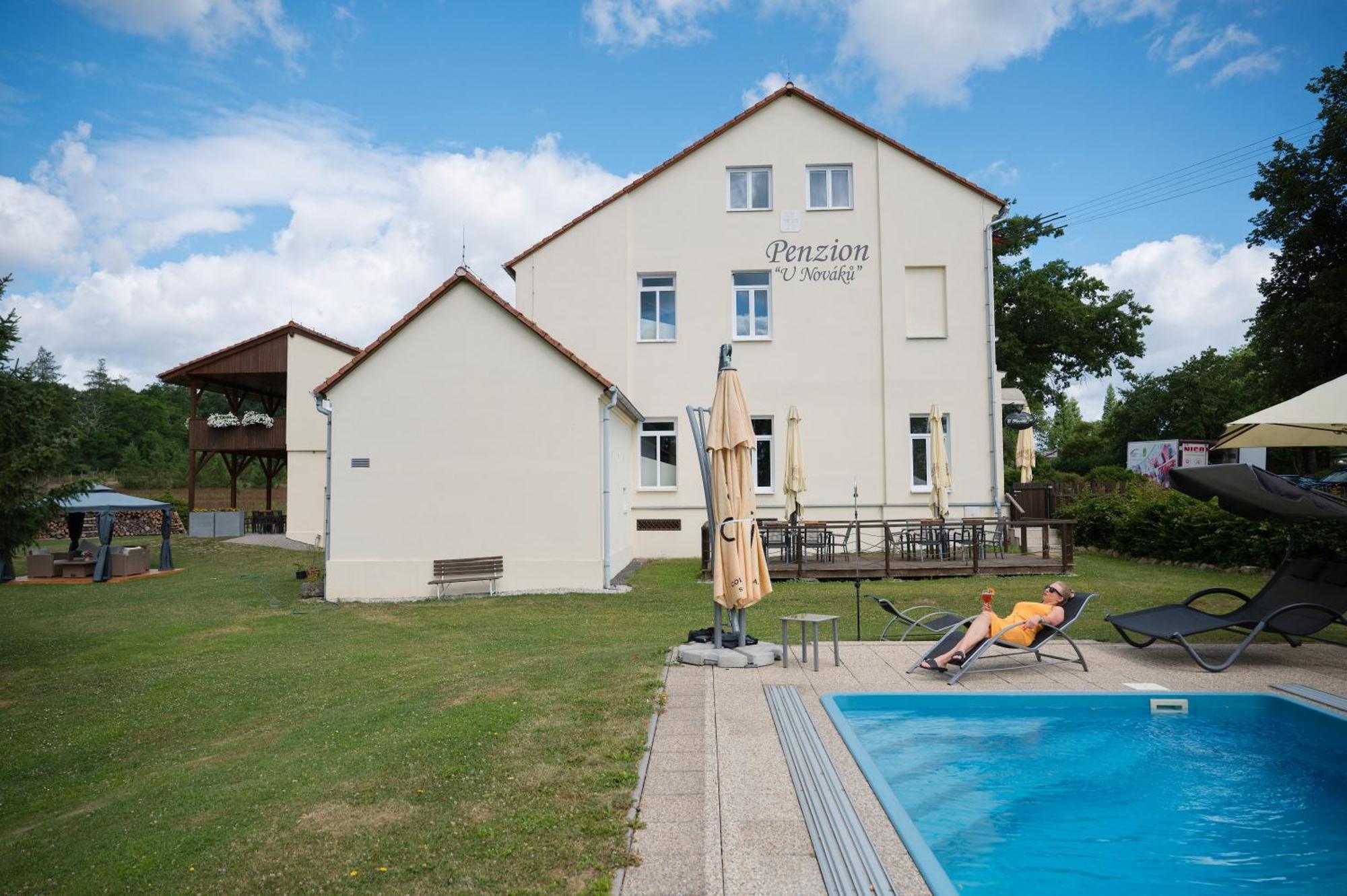 Penzion U Novaku Kožlí u Orlíka Exteriör bild